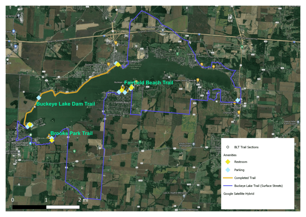 The Buckeye Lake Trail Bike Buckeye Lake