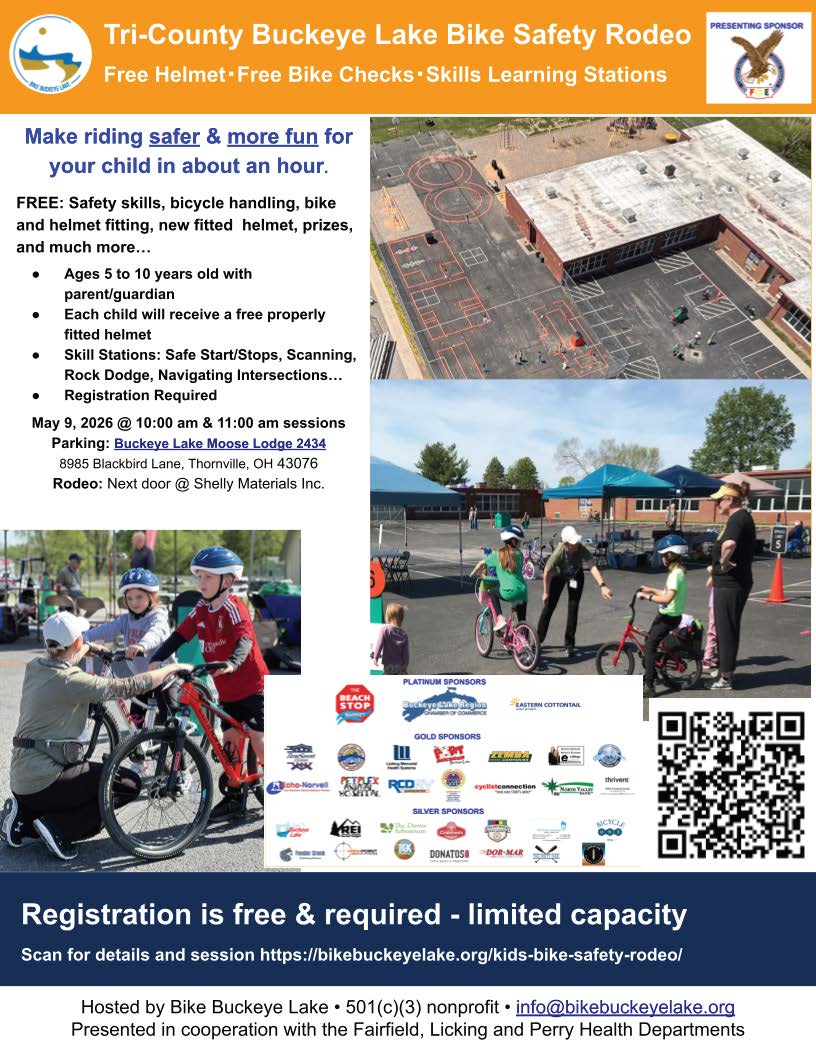 Kids' Bike Safety Rodeo - Bike Buckeye Lake
